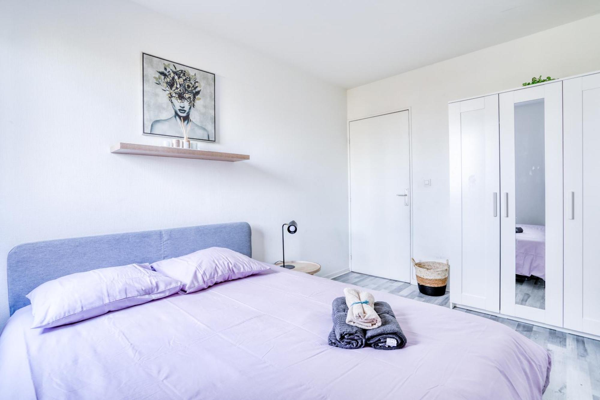 Le Warm Cocon - Spacieux T3 - 5 Personnes - Wifi Et Parking Rosny-sous-Bois Luaran gambar