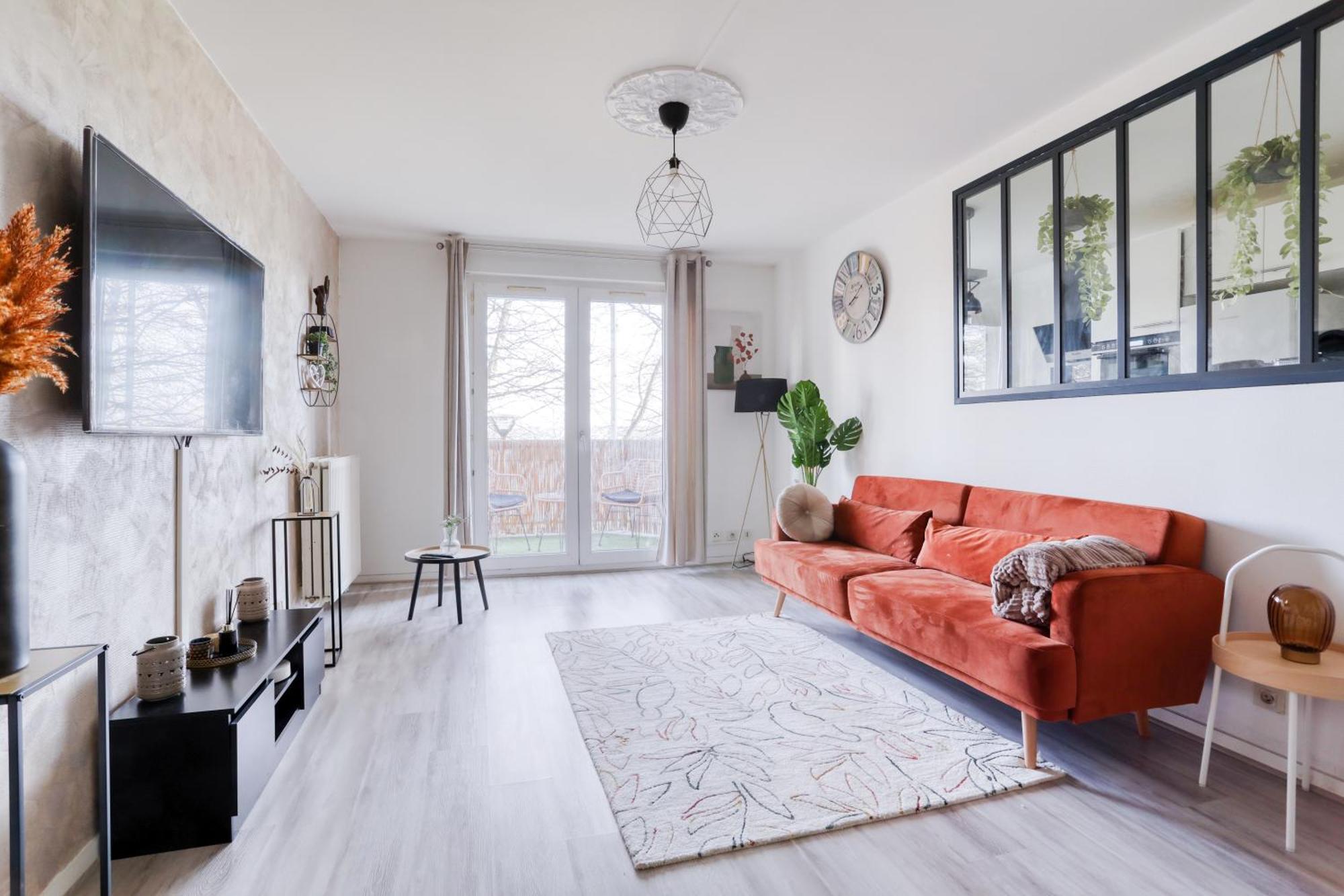 Le Warm Cocon - Spacieux T3 - 5 Personnes - Wifi Et Parking Rosny-sous-Bois Luaran gambar