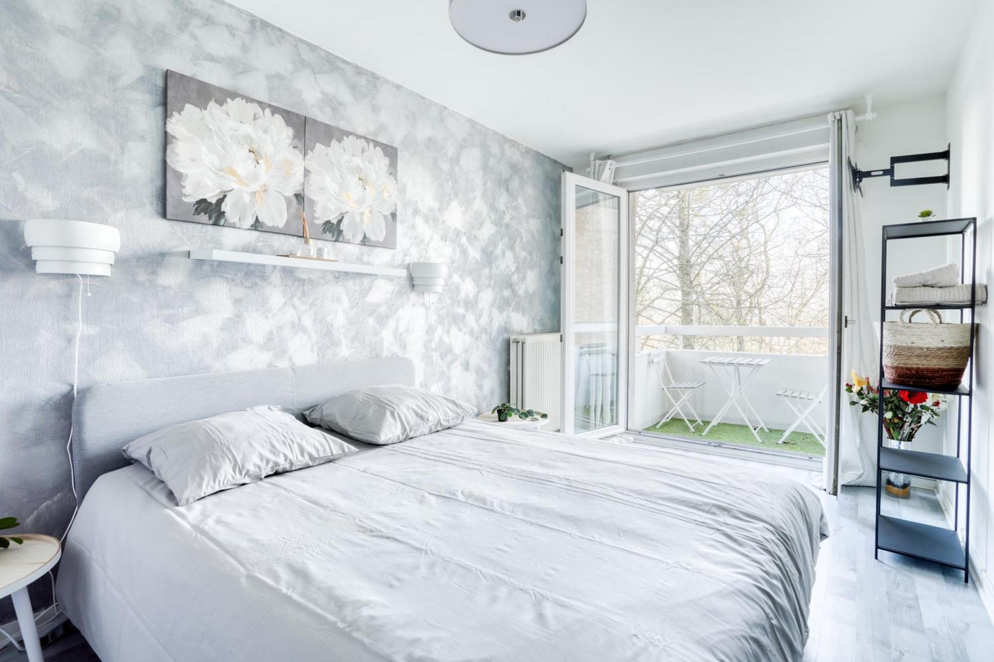 Le Warm Cocon - Spacieux T3 - 5 Personnes - Wifi Et Parking Rosny-sous-Bois Luaran gambar